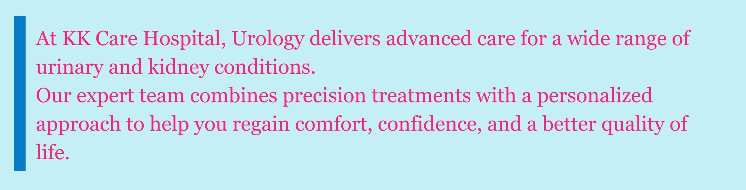 Urology banner