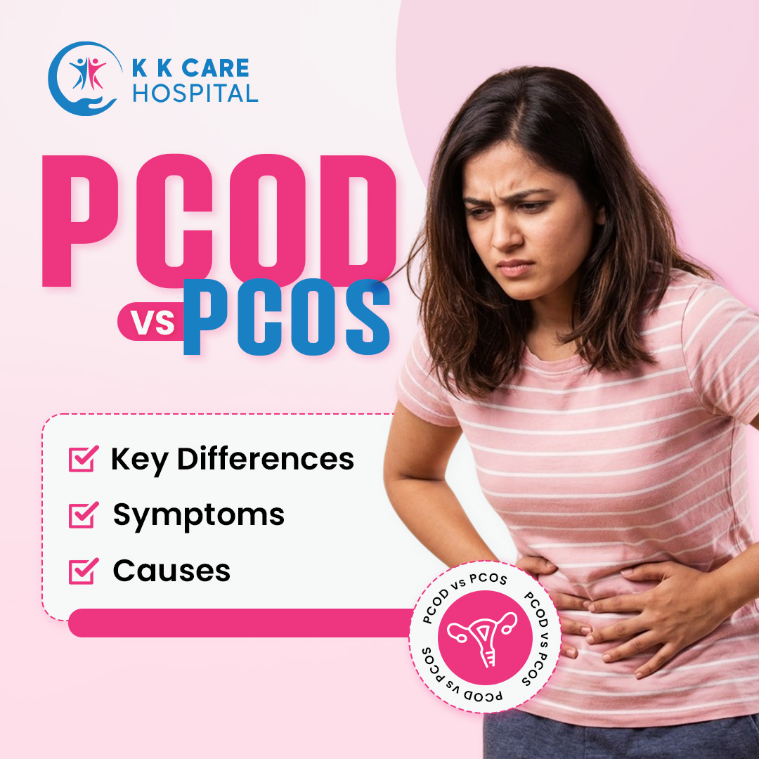 Difference between pcod and pcos