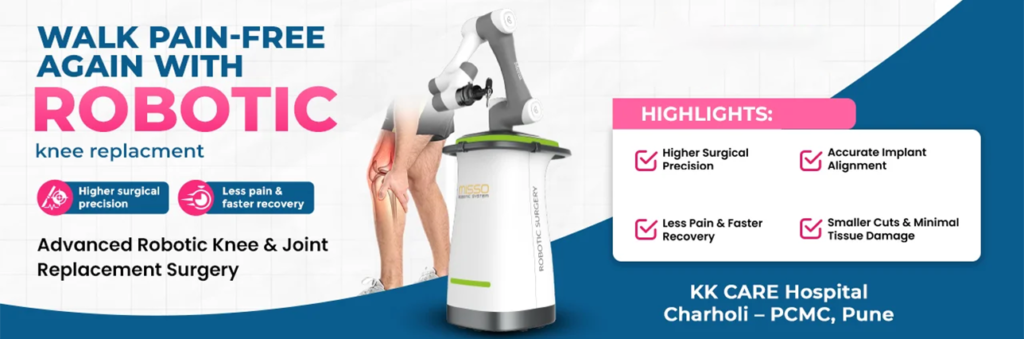 Robotic knee replacement surgery